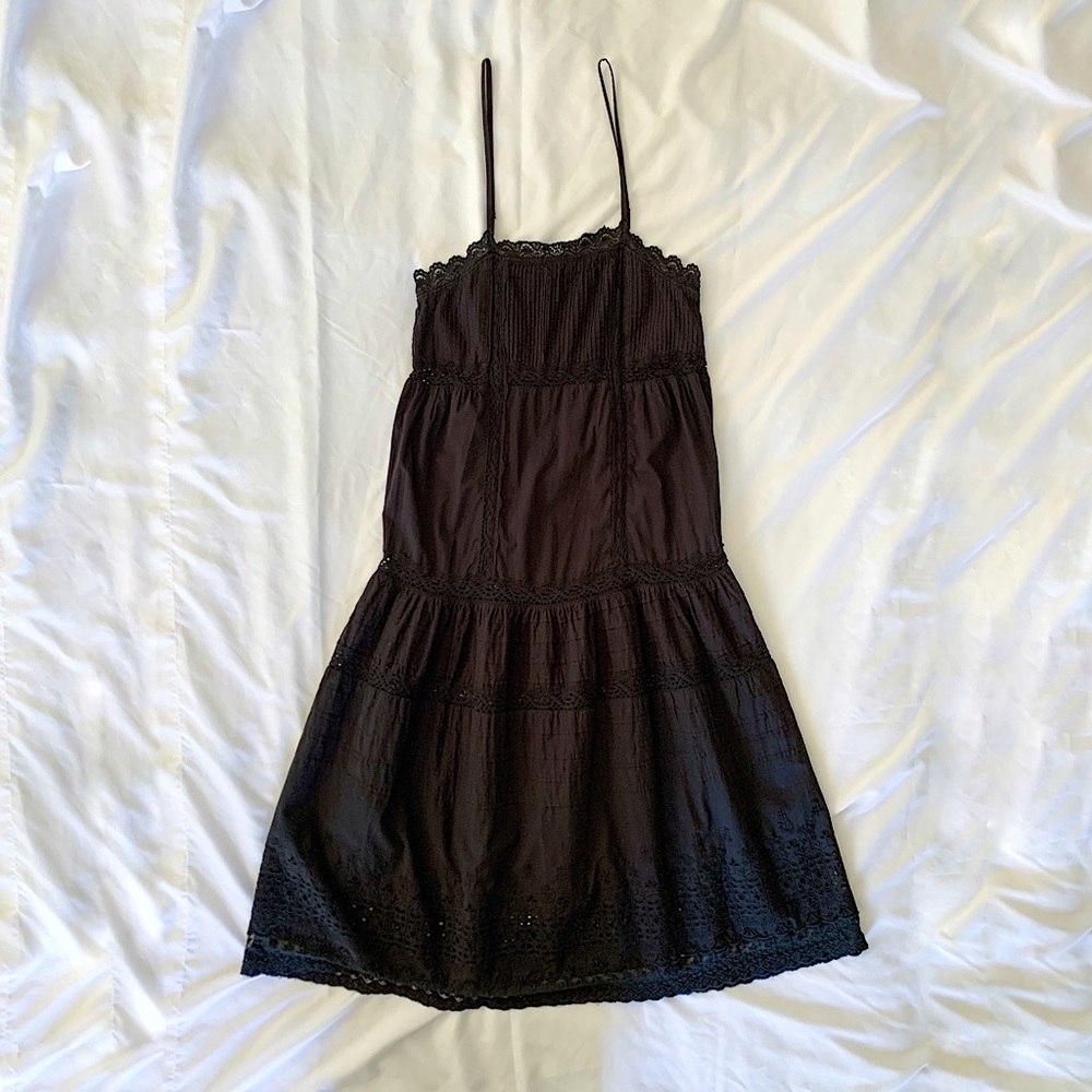 Free People This Is It Slip Dress Black